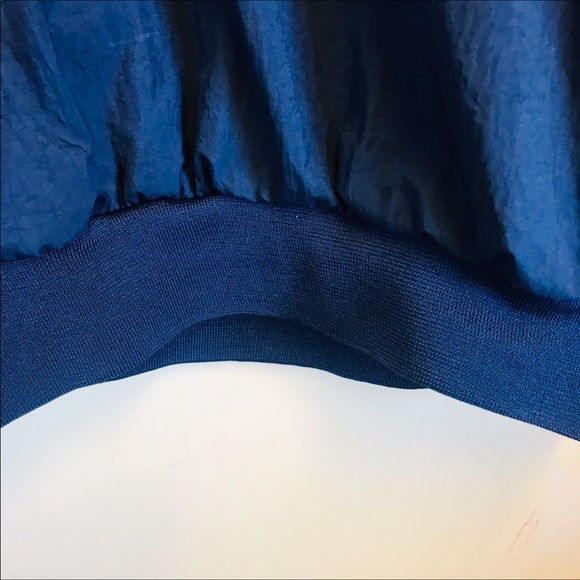 Nike Windbreaker V-Neck Pullover Blue Size 14-16 - Picture 5 of 10